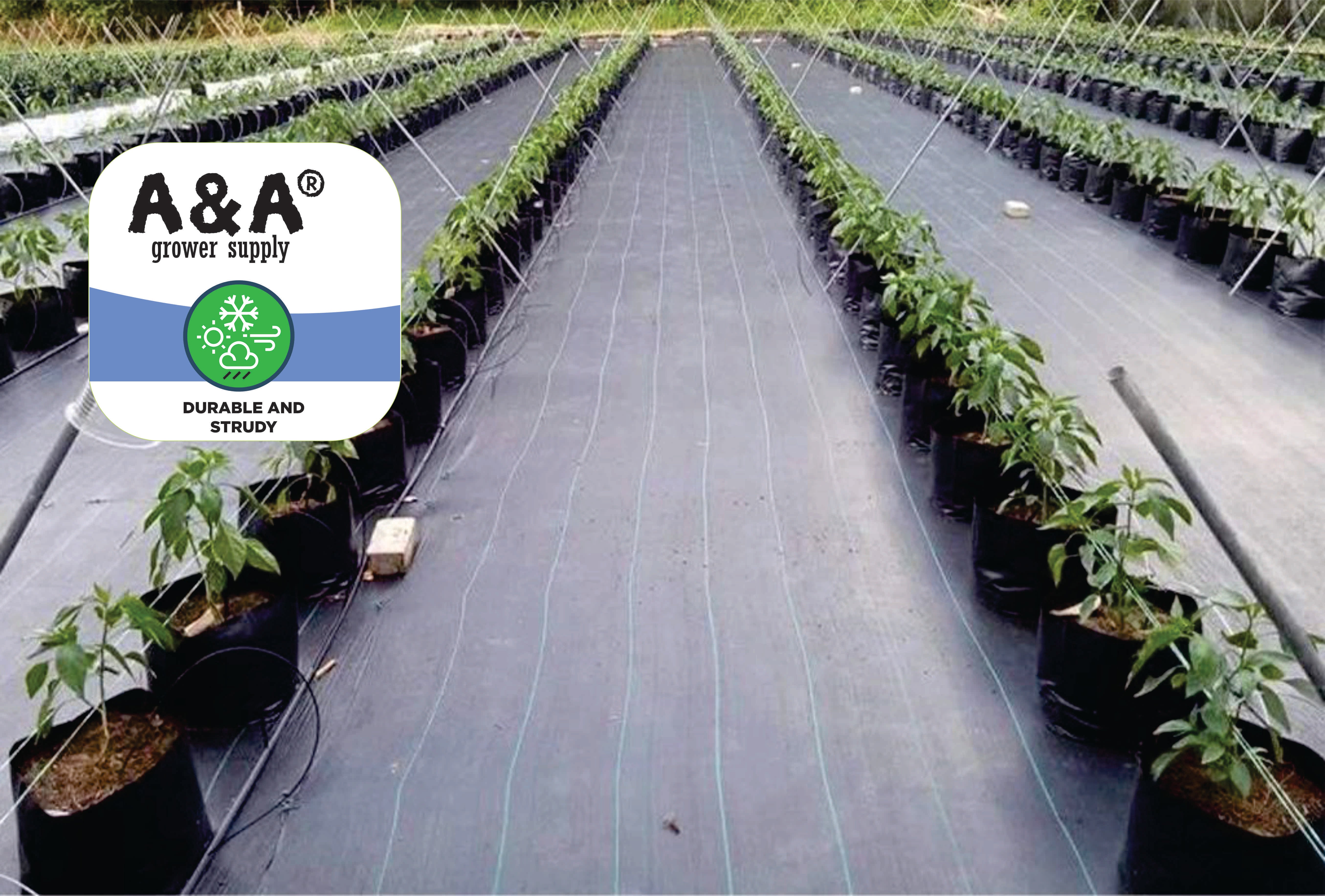 6 ft. x 25 ft. Landscape Garden Mat Weed Barrier for Raised Bed Soil  Erosion Control, 3.0 oz.