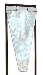 Flower Bouquet Unprinted 37 Micron Clear Cellophane Bags Plastic Sleeve Bag 100 pcs - 9 x 14 x 3.5 Inches-A&A Grower Supplies