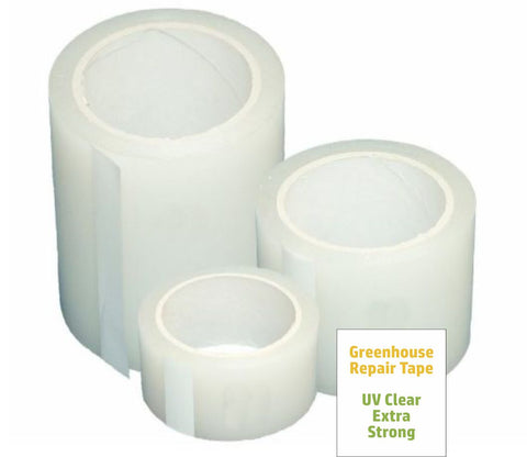 Greenhouse Plastic Poly Permanent Repair Tape UV Clear - 3 Inches x 108 Feet-A&A Grower Supplies