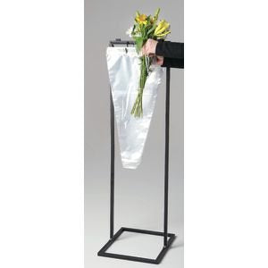 Flower Bouquet Stand Rack Holder Display for Cellophane Sleeve Plastic