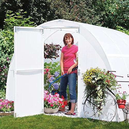 White Greenhouse Plastic Poly Cover Film UV Resistant 6mil 4 Year