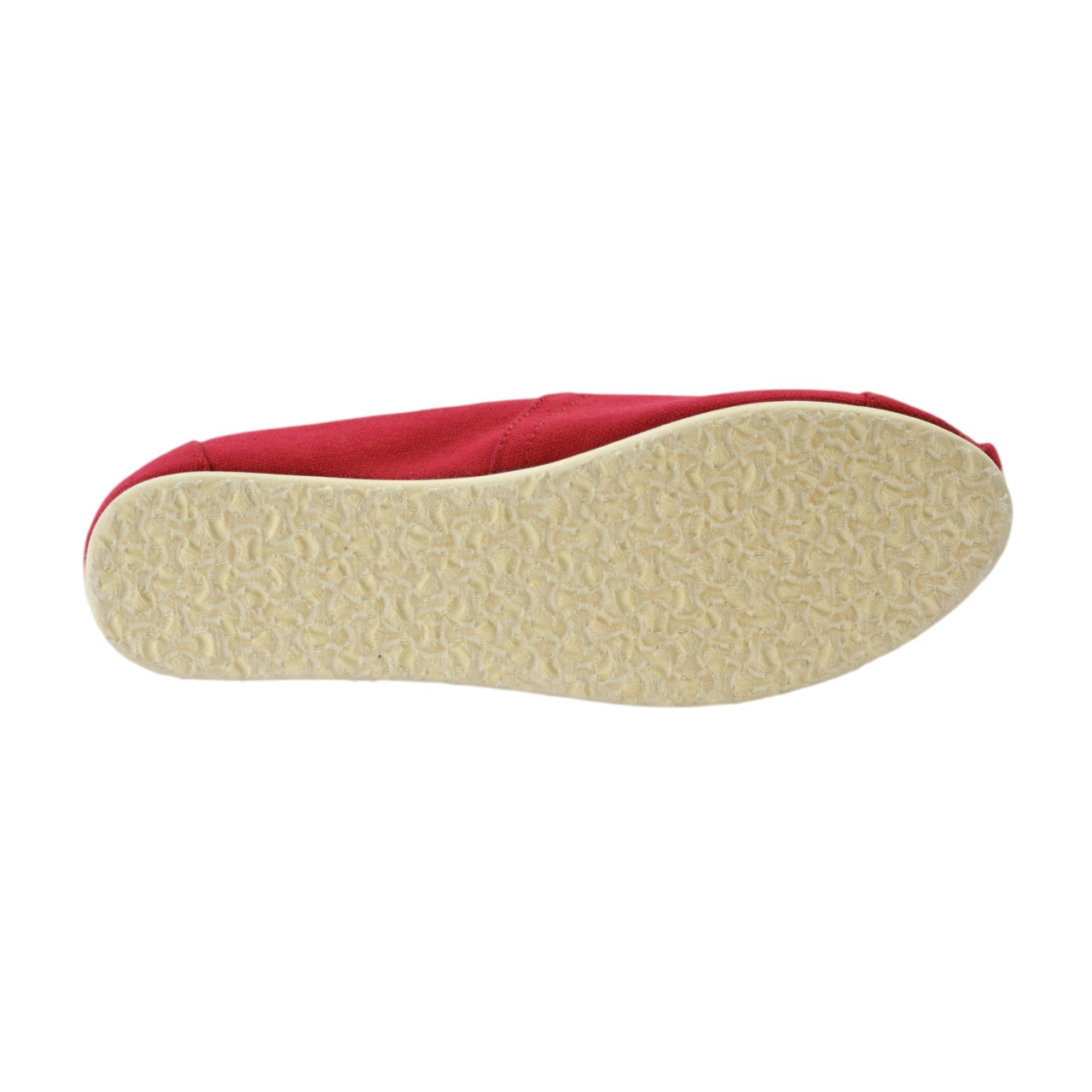 Red canvas slip on shoes sales