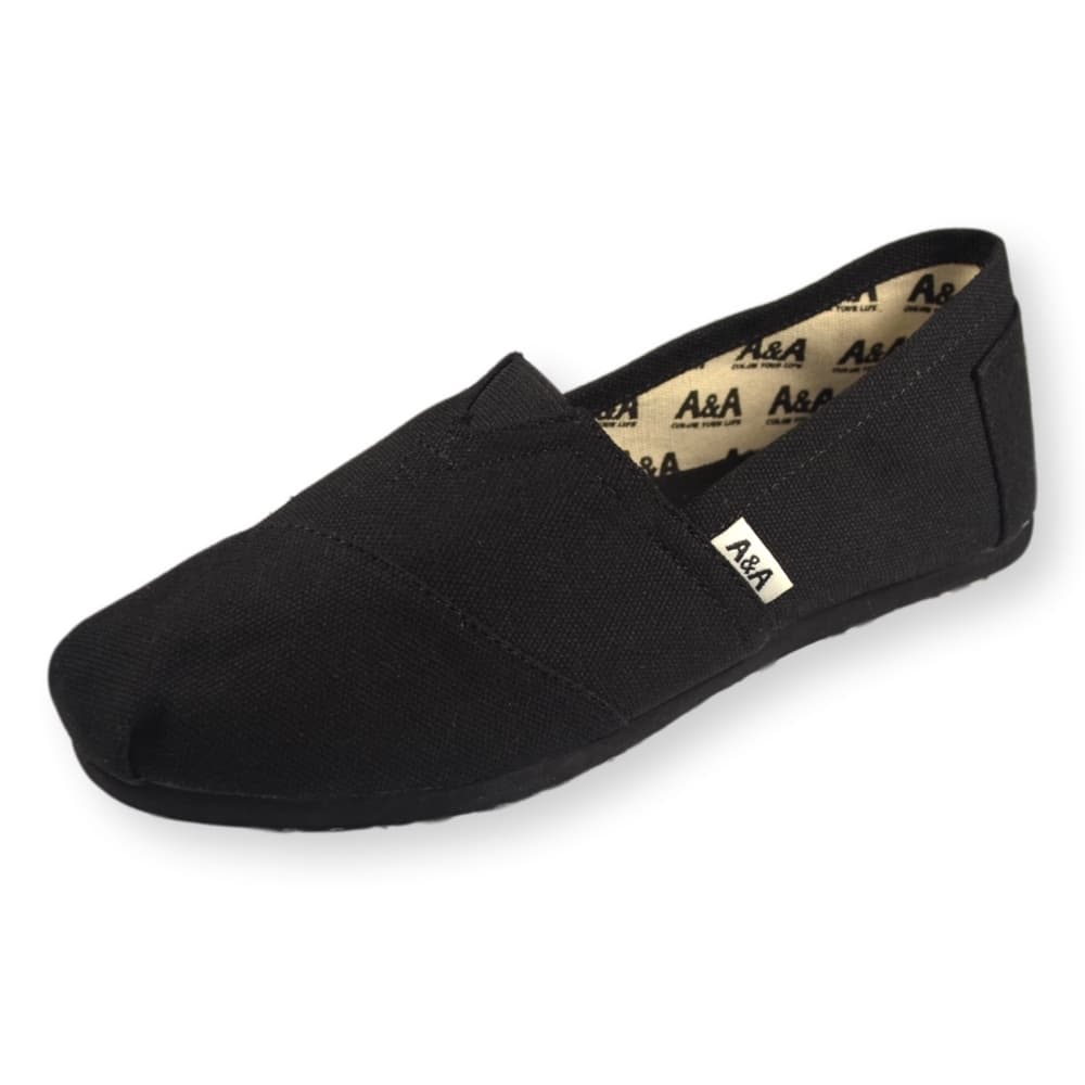 Toms Classic Alpargata Slip-On Sneaker in Black